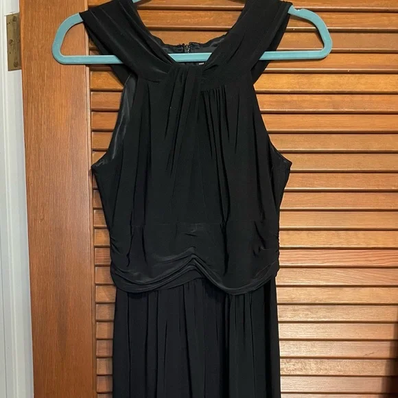 Max & Cleo Black Size 4 Knee Length Dress - Picture 1 of 5